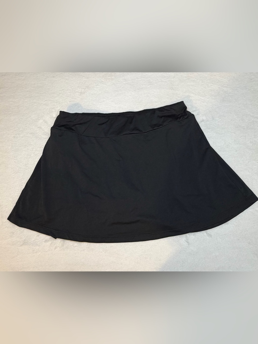 Black Women’s A-Line Active Skirt